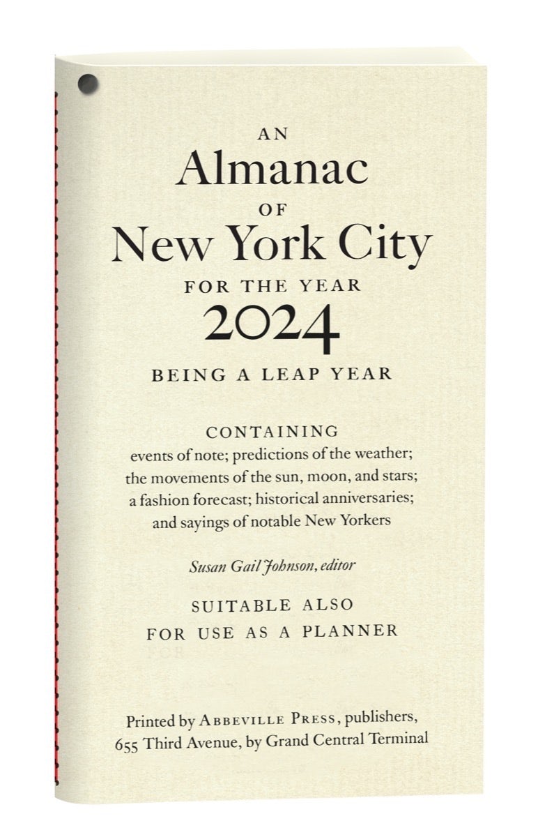 An Almanac of New York City for the Year 2024 – Abbeville